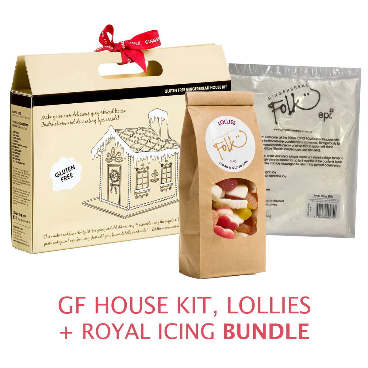 Bundle: Gluten Free House, Lollies &amp; Royal Icing