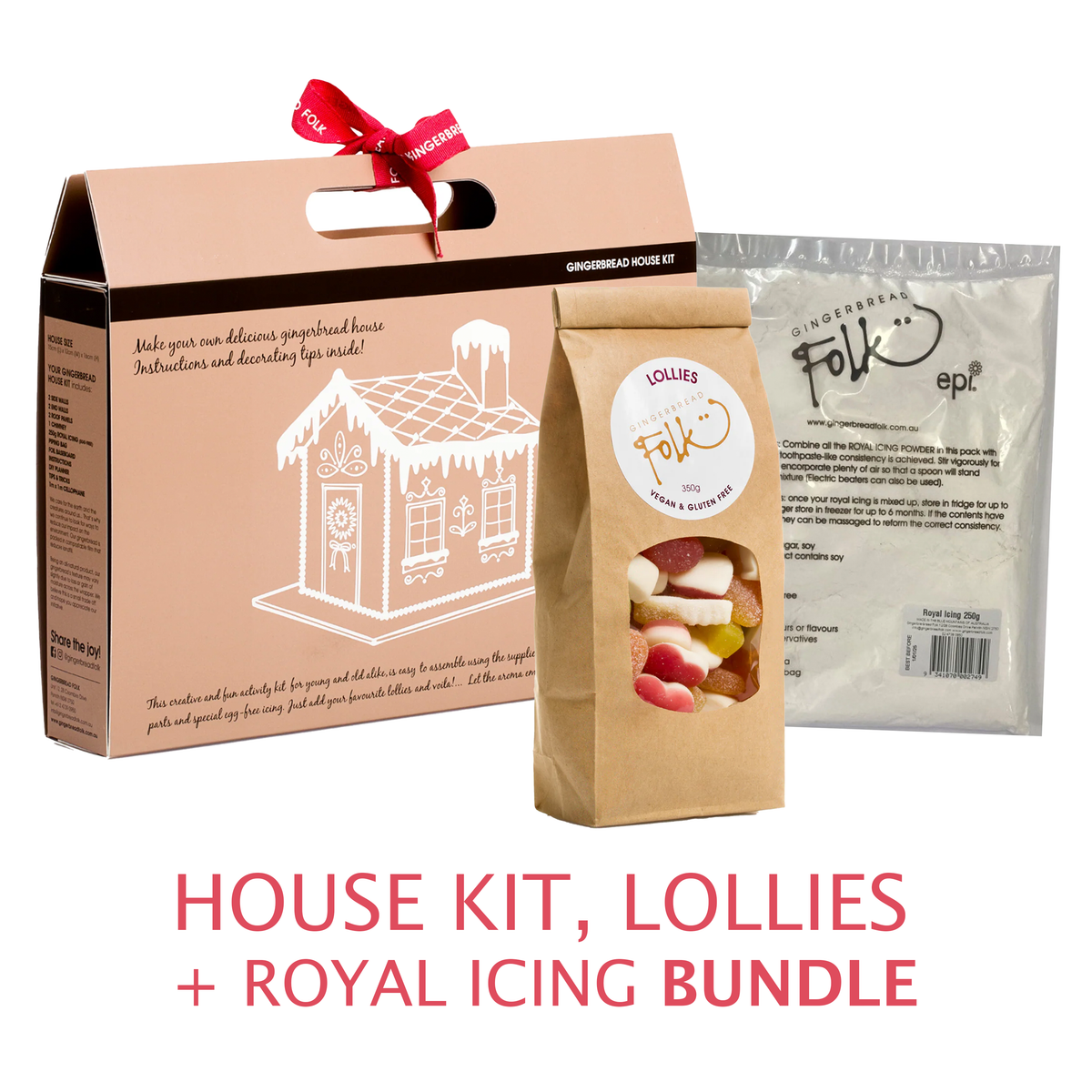 Bundle: House, Lollies &amp; Royal Icing