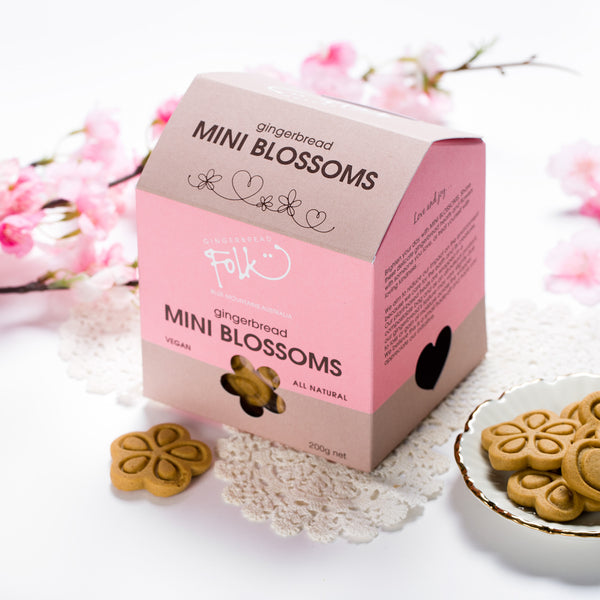 Mini Blossoms 200G | Gingerbread Hearts - Gingerbread Folk